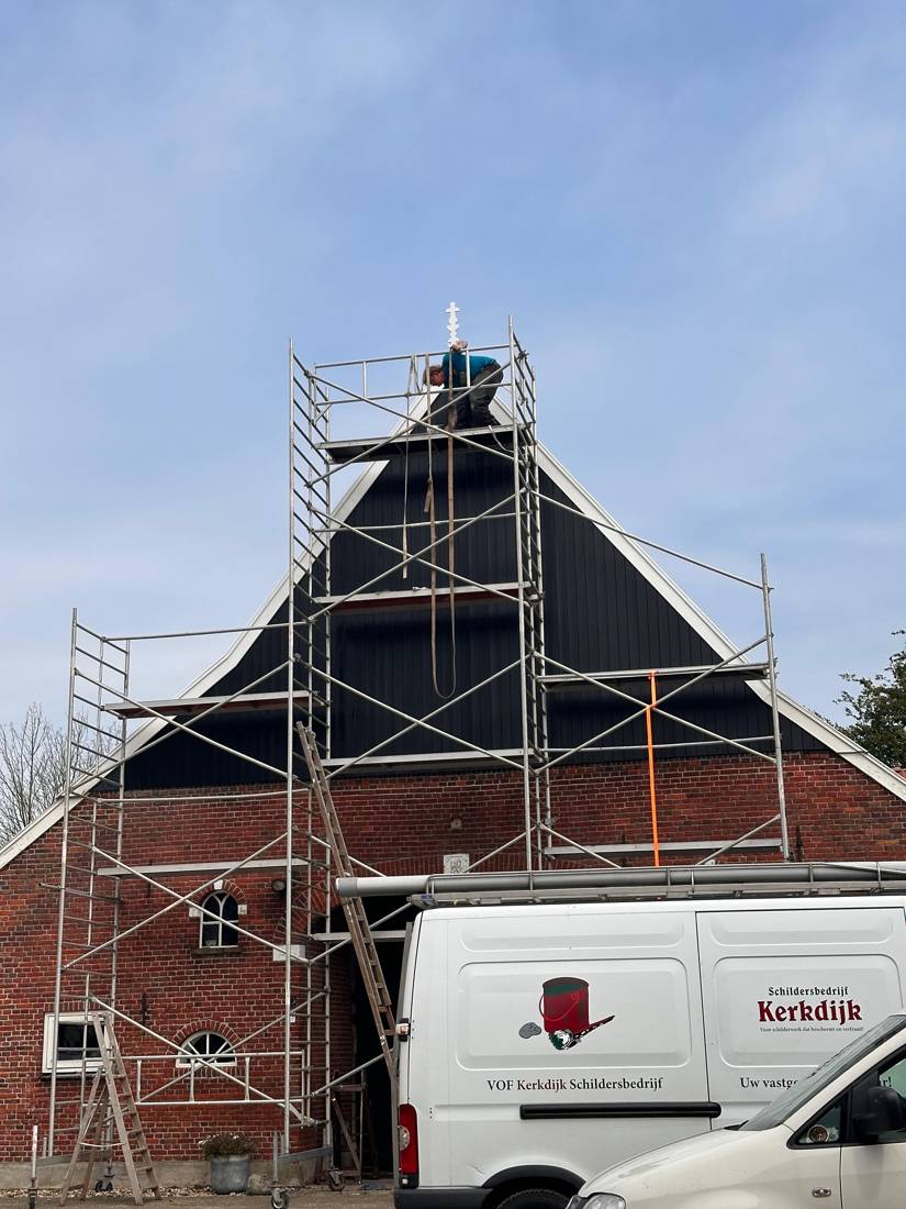 Restauratie kapconstructie